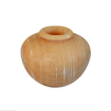 Vase IN Naranja Onyx Marble