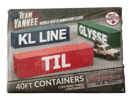40ft container bemalt 15mm - 40ft,