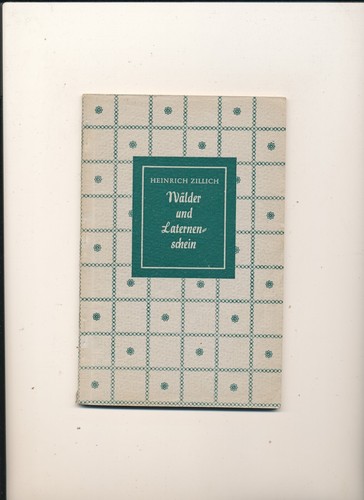 Heinrich zillich wälder und - heinrich, zillich,