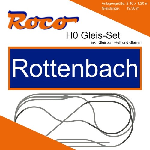 Roco gleis set - h0,