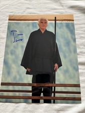 Terence Stamp Original Autogramm Auf 20x25cm Foto Star Wars