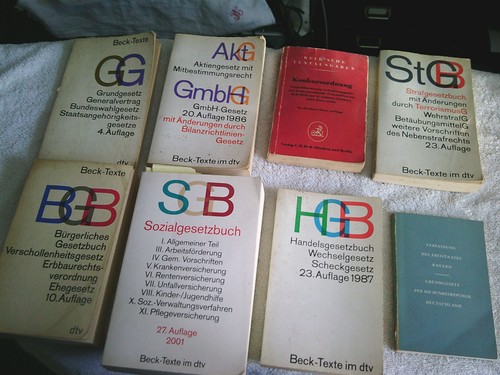 Gesetzbücher konvolut - gesetzbücher,