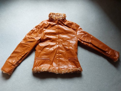 Winterjacke kunstleder 164 - gr.,