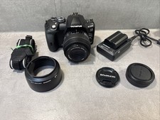 Olympus E-510 Digitalkamera mit Zuiko Digital 50 1:2 Macro + Portrait, überprüft