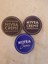 3 Alte NIVEA Blechdosen,Nr.368