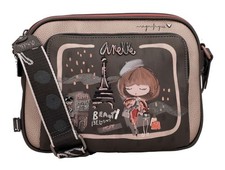 Anekke Mademoiselle Crossbody Bag M Umhängetasche Tasche Multicolor dunkelbraun