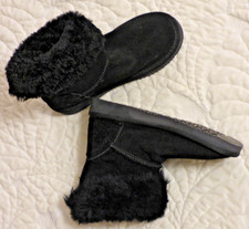 Winterstiefel, Wildleder