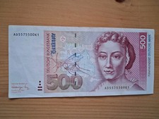 Sehr Seltener 500 DM-Schein,AD