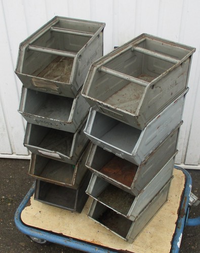 10x ddr lager sichtbox - lager, blech