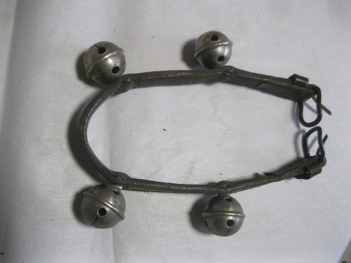 Altes ziegenglocken halsband - altes,