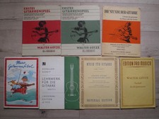 7 Gitarren Notenhefte