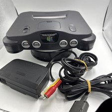 Nintendo 64 Konsole NUS-001 Getestet Funktioniert Schnapper Optische Mängel