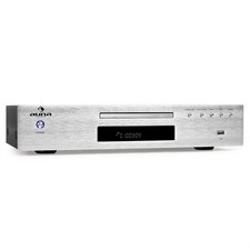 HIFI PLAYER DESIGN EDELSTAHL UKW RADIO STEREO RECEIVER MP3 CD SPIELER USB