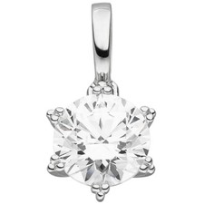 Anhänger 333 Gold Weißgold 1