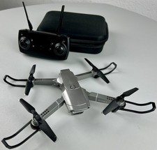 Silberne Drohne mit Kamera für Anfänger Faltbar und Handy Integration