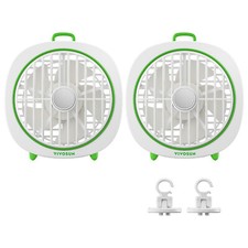 VIVOSUN 2X AeroWave D4 Grow Tent Fan,φ10cm Ventilator Clip On fan für GrowZelt