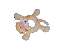 Nattou Kuh rosa blau beige Greifling Stofftier Kuscheltier Plüschtier