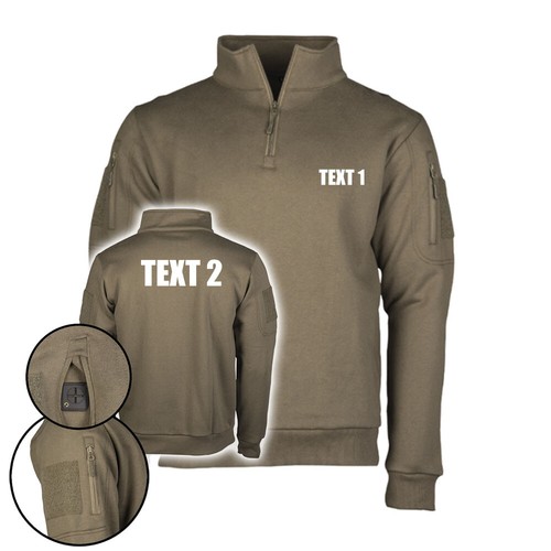 Tactical pullover - tactical, bw