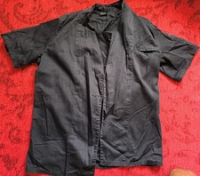 6x Kochjacken Schwarz M 48/50