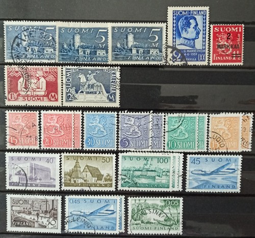 Finnland briefmarken lot - briefmarken,