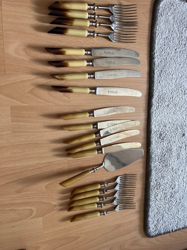 Antikes besteck set bakelite - antikes,