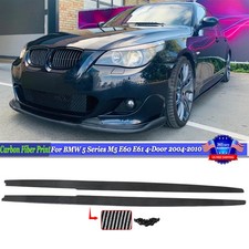 Carbon Fiber Print Side Skirts