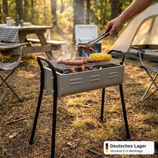 Holzkohlegrill 56x25x57cm