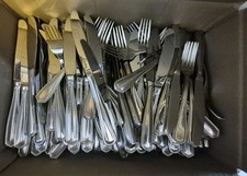 XXL Besteck KONVOLUT ÜBERWIEGEND WMF HOTEL Residence ca. 18 KG Stark Gebraucht