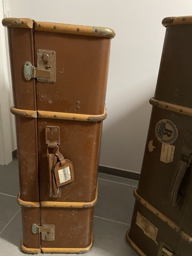überseekoffer groß vintage - Überseekoffer,