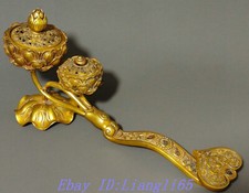 14" Old China Purple Bronze