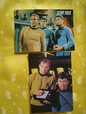 Star Trek Karten Postkarten Prop TOS  TNG Enterprise Spock Kirk Sammler