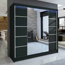 Schiebetürenschrank Talin V Garderobenschrank Kleiderschrank Schlafzimmerschrank