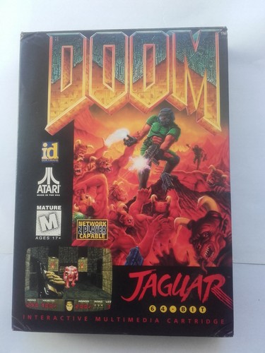 Atari jaguar spiel doom - spiel, mit
