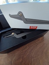 Alessi Nussknacker Krokodil Schwarz Neu in OVP