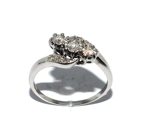 Damen 9ct weißgold - 9ct,