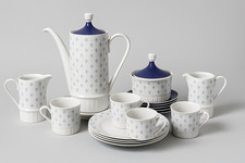 ? Kahla Porzellan Kaffeeservice Vintage – 19-teilig – Rarität aus DDR