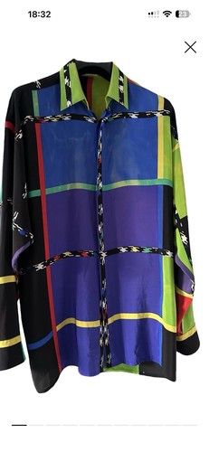 Gianni versace seidenhemd - gianni,