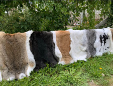 5x Naturfelle im Set –