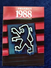 Peugeot 205 309 405 MI16 505 504 Pick-up J5 Prospekt 1988