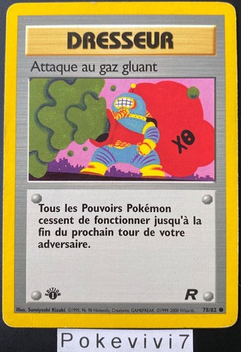 Pokemon karte klebergasangriff - karte,