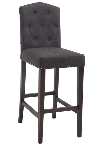 Barhocker louise stoff antik - barhocker,