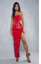 Misspap Damen Maxikleid rot