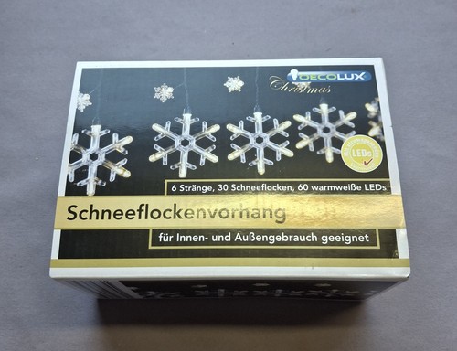 Lichterkette schneeflocke - lichterkette,
