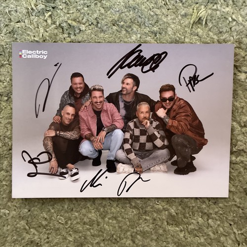 Autogrammkarte electric - autogrammkarte,