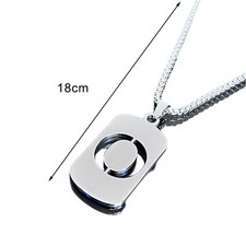 Buchstaben Halskette mit