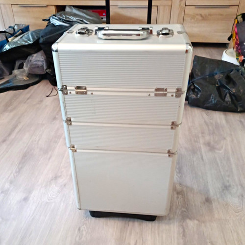 Aluminium hartschalen trolley - aluminium, hartschalen-trolley