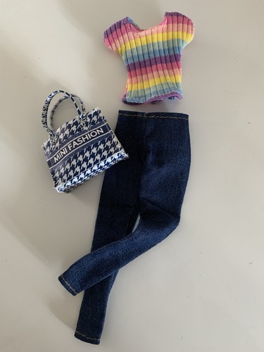 Barbie kleidung set jeans - kleidung,
