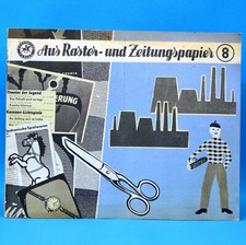 DDR Bastelbuch Bastelbogen v