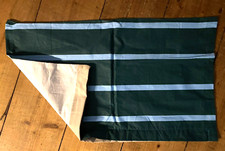 ☆Reine Baumwolle☆Renforce'-Wende-KISSENBEZUG☆ca.30x50cm☆Streifen☆Petrol☆