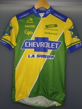 Profi-Radtrikot 1990er-Jahre, sehr guter Zustand, Größe "M" (48/50)